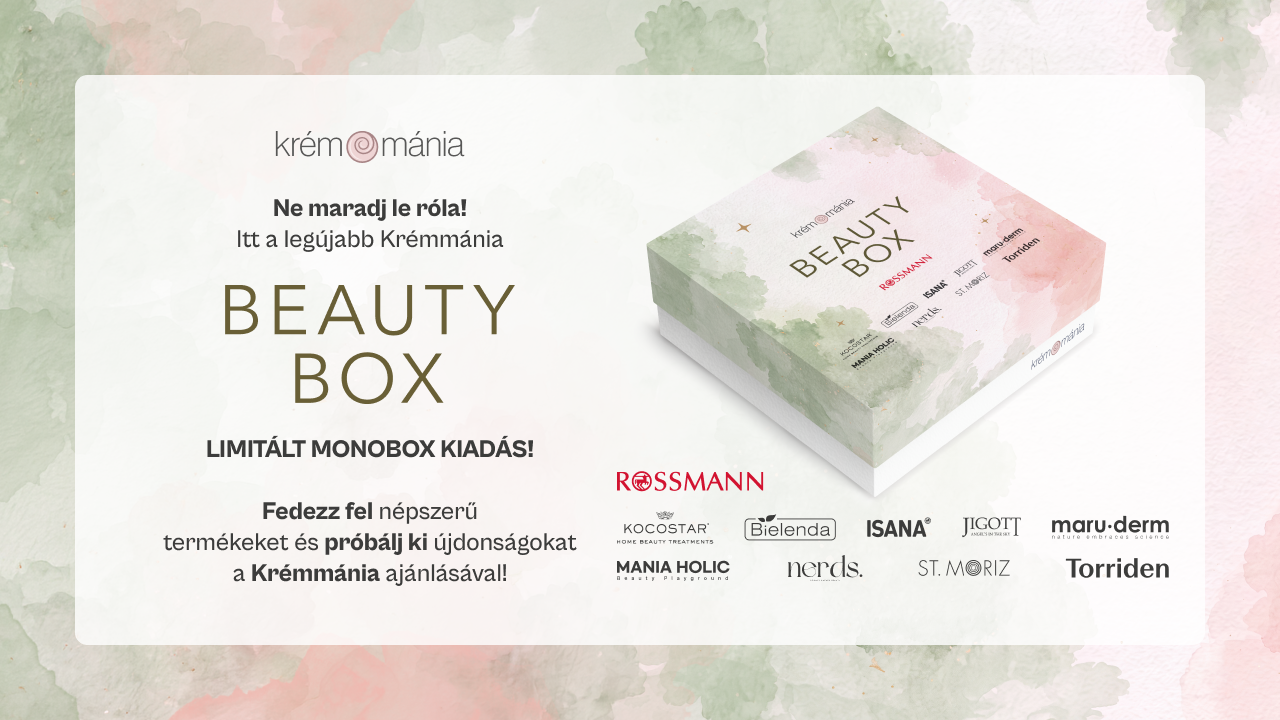 27. Krémmánia Beauty Box – Rossmann Gen-Z Monobox kiadás